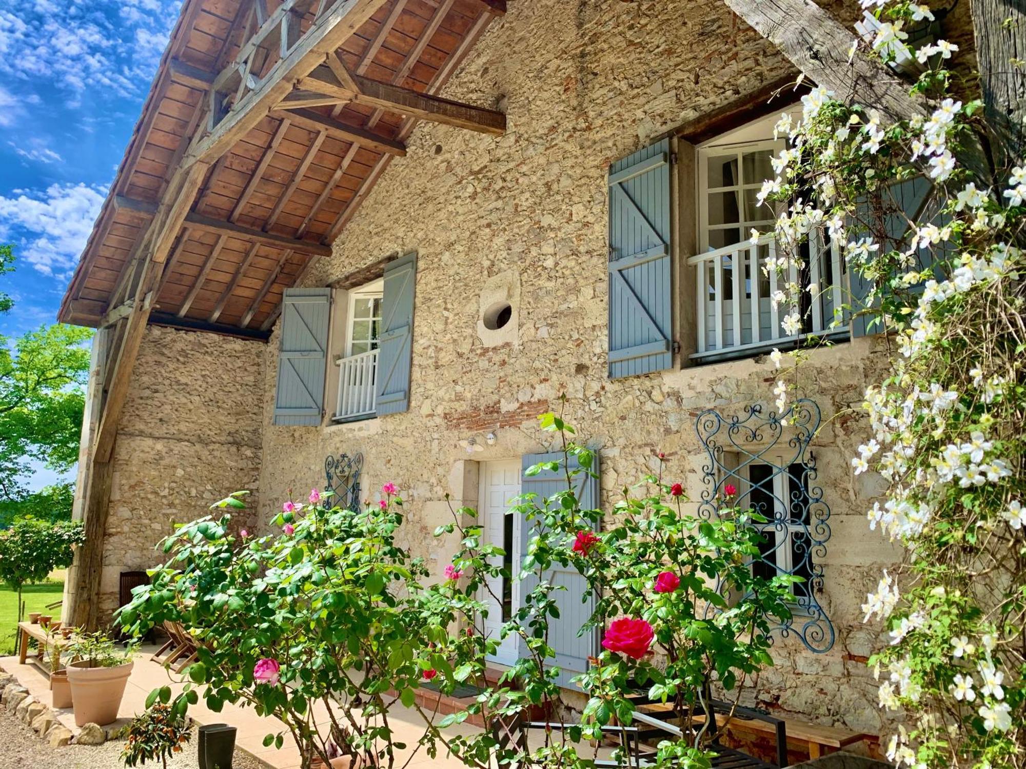 Le Poutic Gite Et Maison D'Hotes Creon-d'Armagnac Exteriör bild