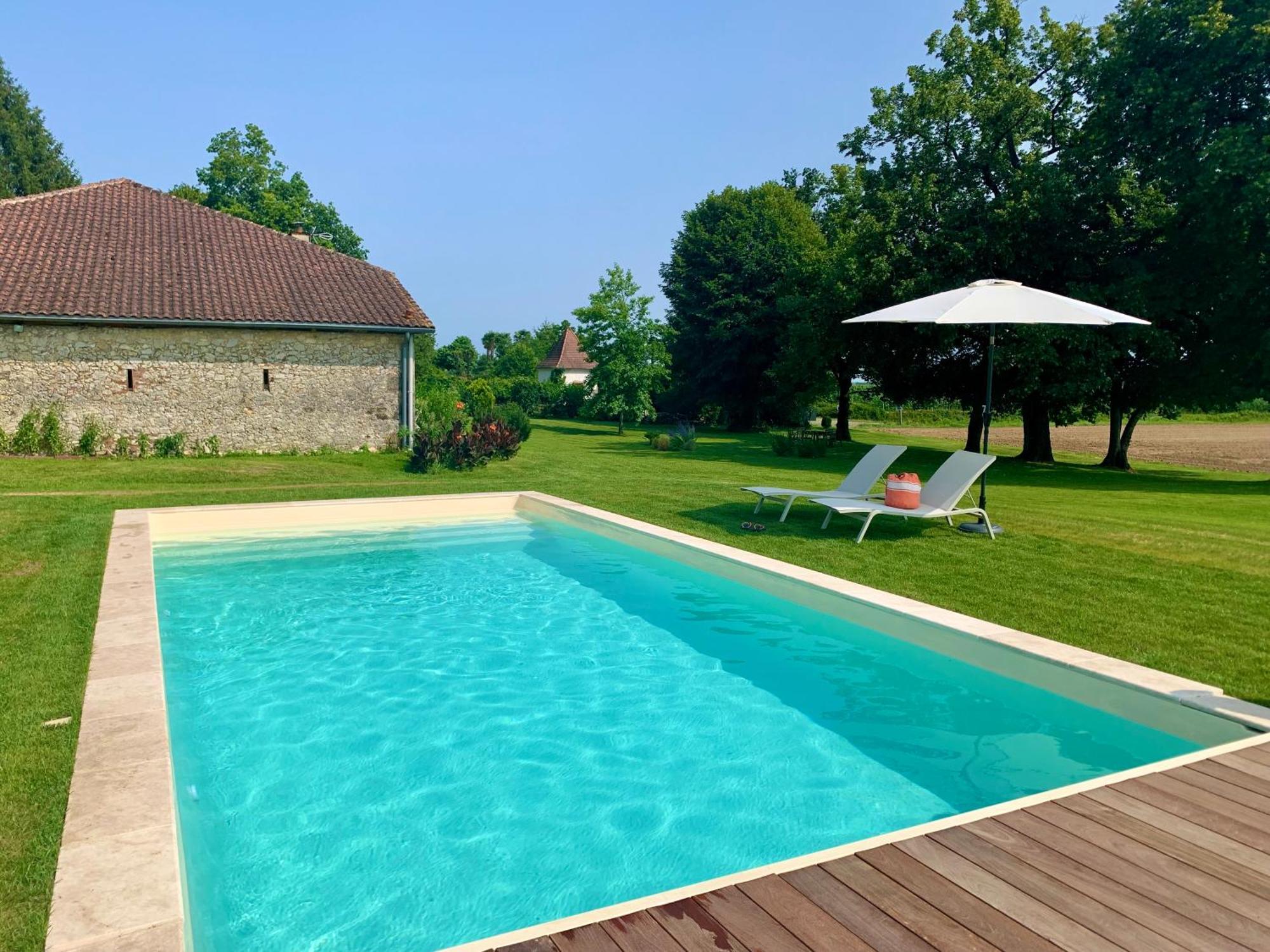 Le Poutic Gite Et Maison D'Hotes Creon-d'Armagnac Exteriör bild